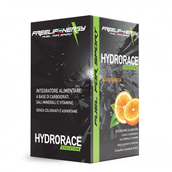Integratore Freelifenergy Hydrorace Evolution Arancia Bustin