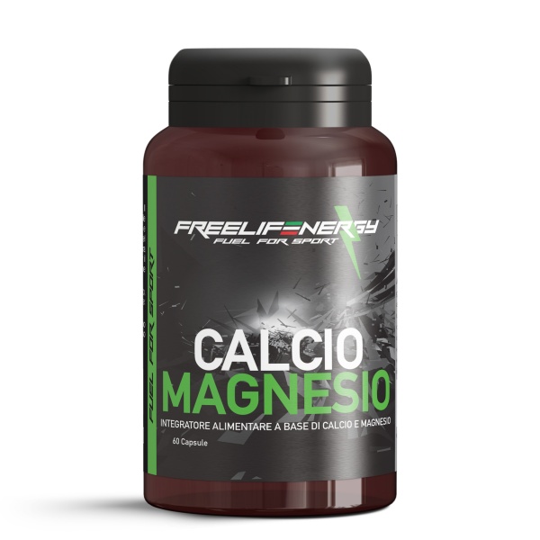 Integratore Freelifenergy Calcio Magnesio - 60 Capsule