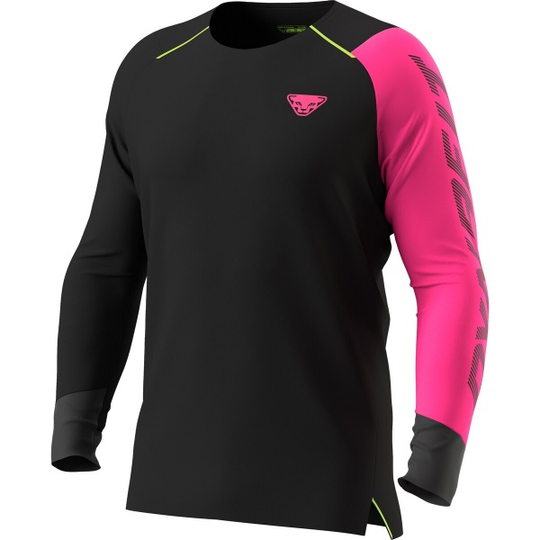 MAGLIA DYNAFIT DNA LONGSLEEVE PINK GLO