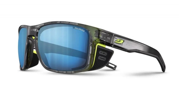 Occhiale Julbo Shield Nero Giallo Spectron Hd 4 Polarized